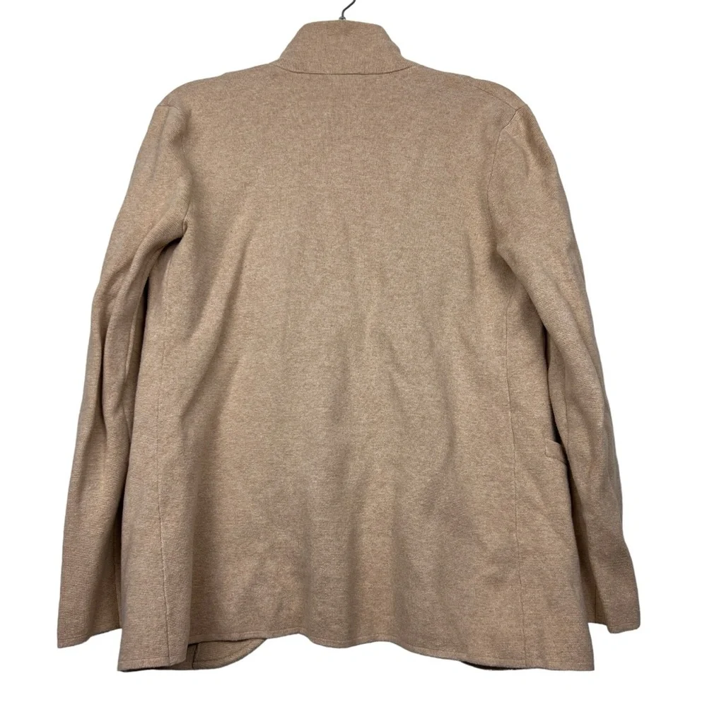 J. Crew Camel Knit Blazer Jacket